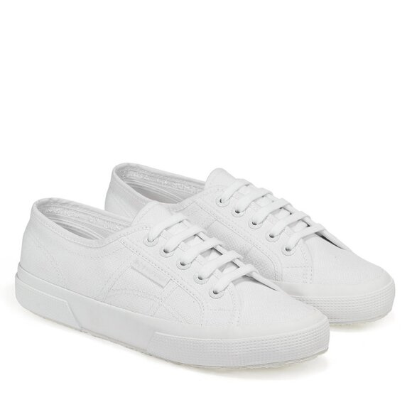 Superga 2750 Cotu Classic Sneakers All White Canvas,  Unisex Sizes   NIB - Picture 1 of 6